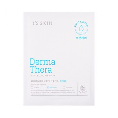 Гидрогелевая маска для лица увлажняющая — Derma Thera Bio Cellulose Mask 01 Moisturizing